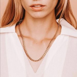 Cali Tiger 18K Gold Plated Necklace